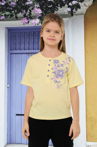футболка для девочки Д 069-09 -50%