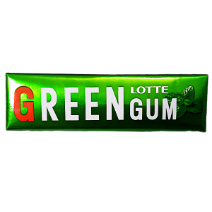 Жевательная резинка Грин Гам Lotte, 26 гр