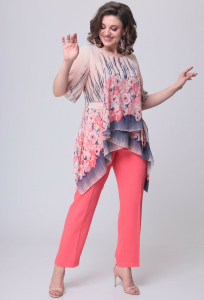 Брюки Anastasia Mak 1039-2Б коралл