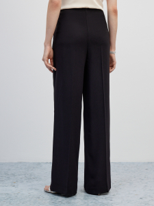 Брюки с атласными лампасами