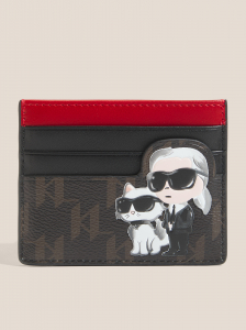 Женский картхолдер KARL LAGERFELD ikon monogram cc card holder