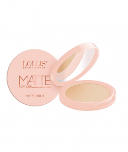 Пудра для лица LOLLIS Matte Powder 02 12г Меркер Косметика