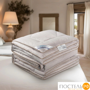 MedSleep ARIES Одеяло Зимнее 200х210, 1пр, хлопок/шерсть/микровол. 500 г/м2