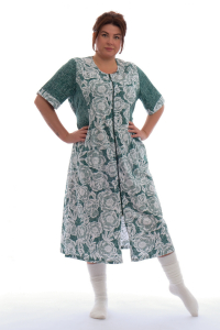 Халат домашний на молнии 83602