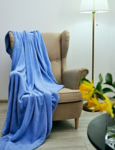 Покрывало-плед КОРАЛ-флис 