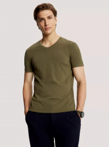 Slim Fit Solid V-Neck T-Shirt
