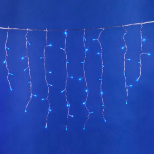 Бахрома светодиодная для помещений 3 м синяя (ULD-B3010-200//DTA BLUE IP 20)