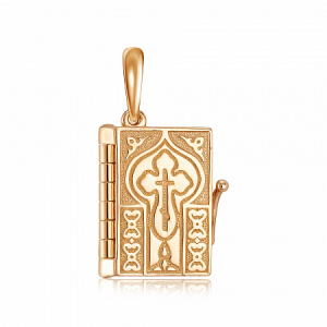 Подвеска с молитвой (Отче наш) позолоченная серебро 925*