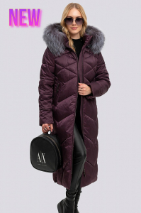 Пальто натуральный мех