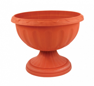 Вазон Джулия 8л коричневый М-1555