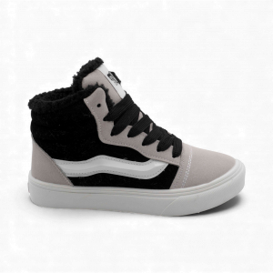 Кроссовки на меху 6687-1 черные