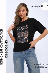 Футболка женская Modellance c принтом 32078
