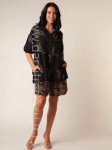 Костюм №230075 Chantemely Дроп рубашка шорты