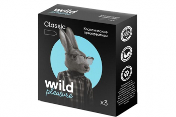 Презервативы латексные Classic, 3 шт «Wild Pleasure», 13,4 г