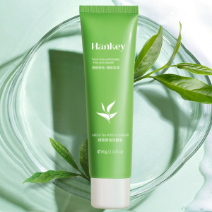 Пенка для умывания с зеленым чаем Hankey, 60 гр.