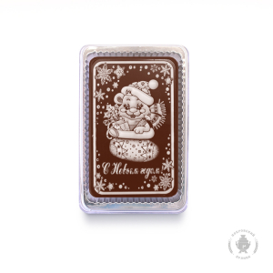 С Новым годом (мишутка в сапоге) 160 грамм