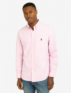 LONG SLEEVE STRETCH OXFORD SHIRT