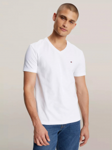 Slim Fit Solid V-Neck T-Shirt