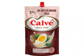 «Calve», майонез «На перепелином яйце» 67%, 700 г