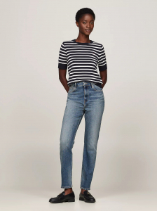High-Rise Slim Cigarette Jean