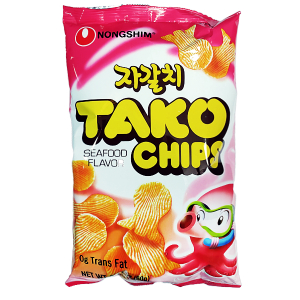 Чипсы Тако с морепродуктами Nongshim, 60 гр
