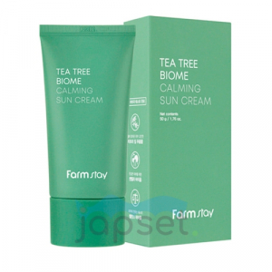 FarmStay Солнцезащитный крем с экстрактом чайного дерева SPF50+/PA++++, 50 гр