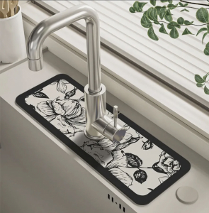 Коврик для раковины (38*13.8см) (в ассортименте) (3655)