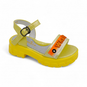 Босоножки DV925-3-6 желтые