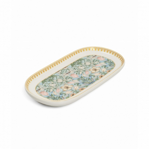 Овальное блюдо FLOWERS 24.4x12.5см