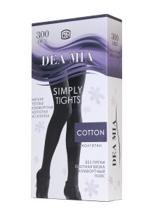 DEA MIA Колготки COTTON 300 (хлопковые)