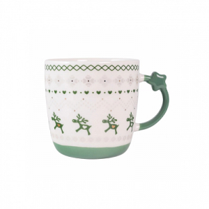 Кружка CHRISTMAS STAR зеленый 360мл