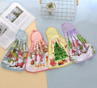 Детское полотенце из плюшевой микрофибры 