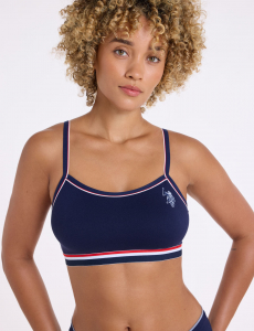3PK SIG STRIPE SEAMLESS BRAS
