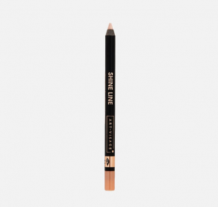 Карандаш для глаз устойчивый водостойкий Art Visage - Shine Line - 46 Розовое золото