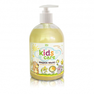 Мыло жидкое для детей Kids Care очищение противовоспалительный эффект  экстракты календулы и чистотела IRIS