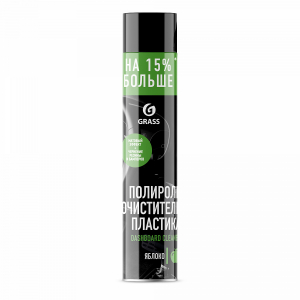Полироль-очиститель пластика GRASS DASHBOARD CLEANER матовый яблоко 750мл (12/576)