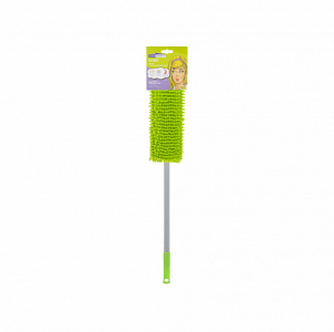 Швабра BASIC DUO с 2-мя насадками, с телескопической рукояткой