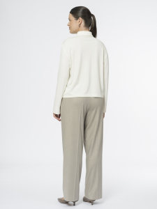 Брюки на резинке из вискозной ткани