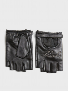 Женские перчатки KARL LAGERFELD k/signature fl glove