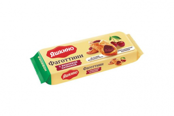 «Яшкино», фаготтини с вишнёвой начинкой, 125 г