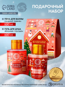 Подарочный набор «Городские истории», гель для душа и пена для ванны, 2?100 мл, URAL LAB