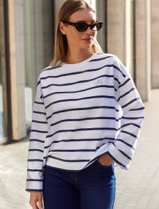 Свитшот  из тонкого премиального футера с эластаном