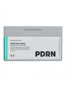 VT Cosmetics Набор тканевых масок с ПДРН для сияния кожи / PDRN Daily Mask, 30 шт.