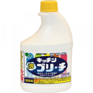 Mitsuei Универсальное кухонное моющее и отбеливающее пенное средство с возможностью распыления, (запасная бутылка), 400 мл