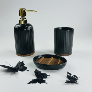 235-034 Ванный набор 3пр.  BLACKWOODв под.уп.(х16)Фарфор