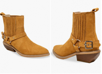Yareli Western Buckle Chelsea Boot (Women) CHASE AND CHLOE