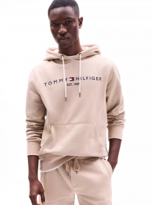 Embroidered Tommy Logo Hoodie