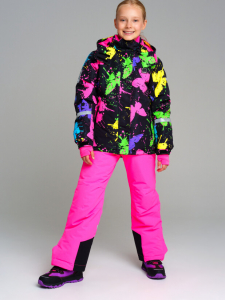 Комплект зимний для девочки: куртка, брюки
