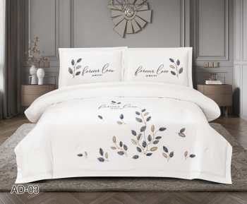 КПБ EFOR COTTONI с одеялом с вышивкой 