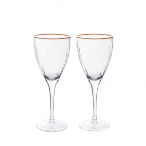 Набор из 2-х бокалов для белого вина 390 мл (стекло) арт. 19079